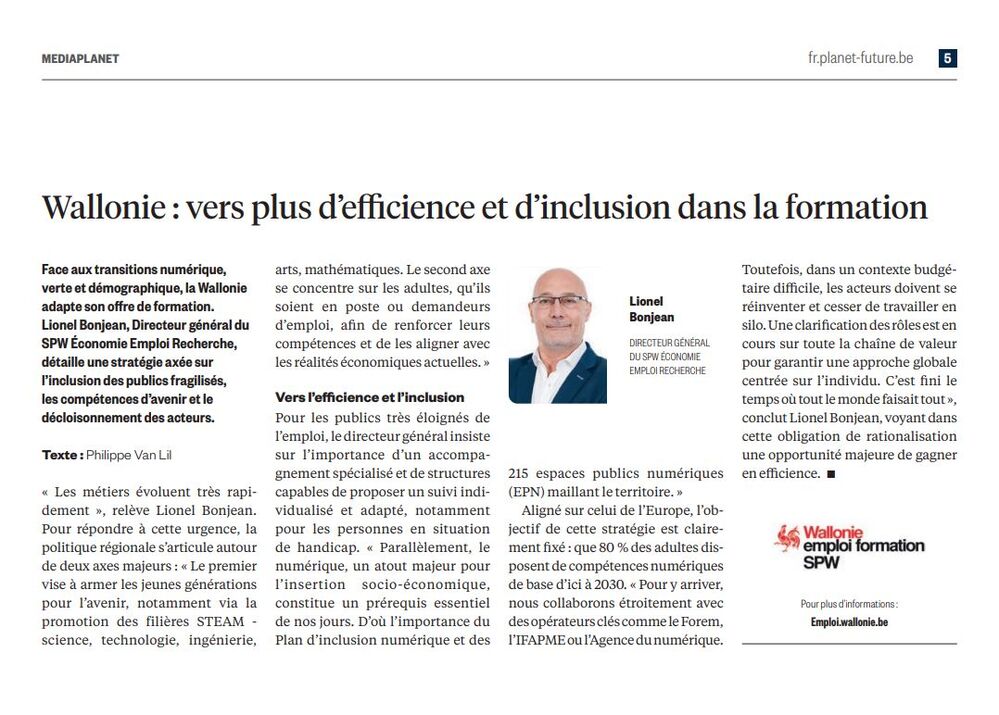 Formation continue en Wallonie : les EPN, acteurs clés de l’inclusion numérique