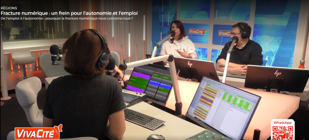 Les EPN à l’antenne de Vivacité : le CEDEG de Gembloux partage son expérience 