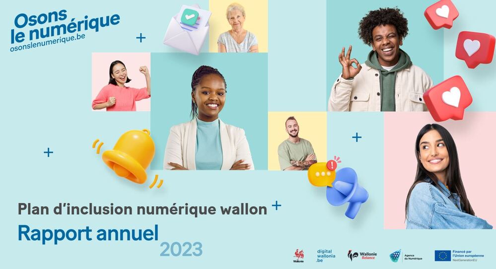 Rapport d'activités 2023 du Plan d'inclusion numérique